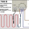 Схема подключения терморегулятора 7000В