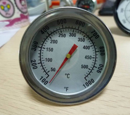 Термометр для духовки, барекю, коптильни, русской печи, нерж сталь